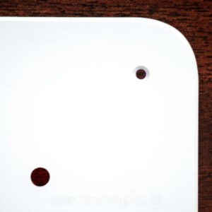 1 ply white scratchplate material