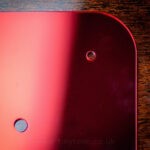 Red Mirror Scratchplate Material