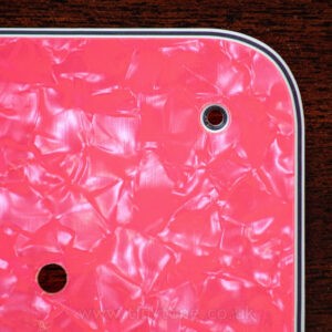 Pearloid Pink Pickguard Material