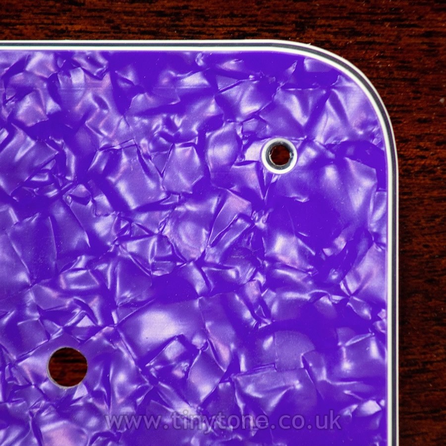 4 ply light purple pearloid pickguard material
