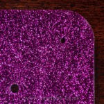 Magenta Glitter Scratchplate Material
