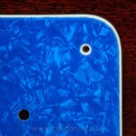 3 ply blue pearloid pickguard material