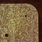 Gold Glitter Pickguard Material