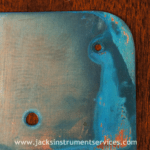 oxidised copper scratchplate