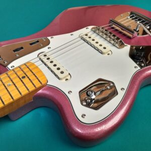 Left Handed Fender Jaguar Aged White Pickguard
