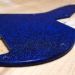 Navy Blue Gltter G+L Scratchplate