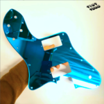 Squier Telecaster Deluxe Pickguard in Mirror Bright Blue