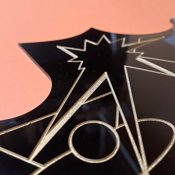 Engraved Elvis Presley Pickguard