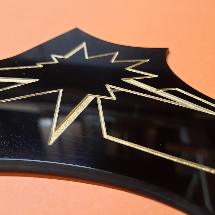 Replica Elvis Pickguard Engraved